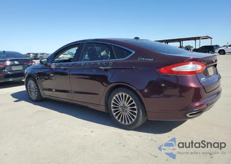 2013 Ford Fusion Titanium z USA, uszkodzony, nr VIN 3FA6P0K92DR252653